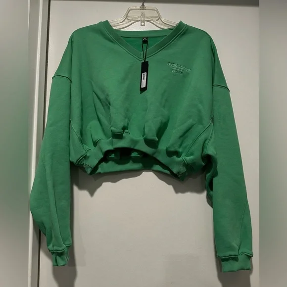 NWT: Oner Active ALL DAY EST 2020 CROP V-NECK SWEATSHIRT - Picture 5 of 11